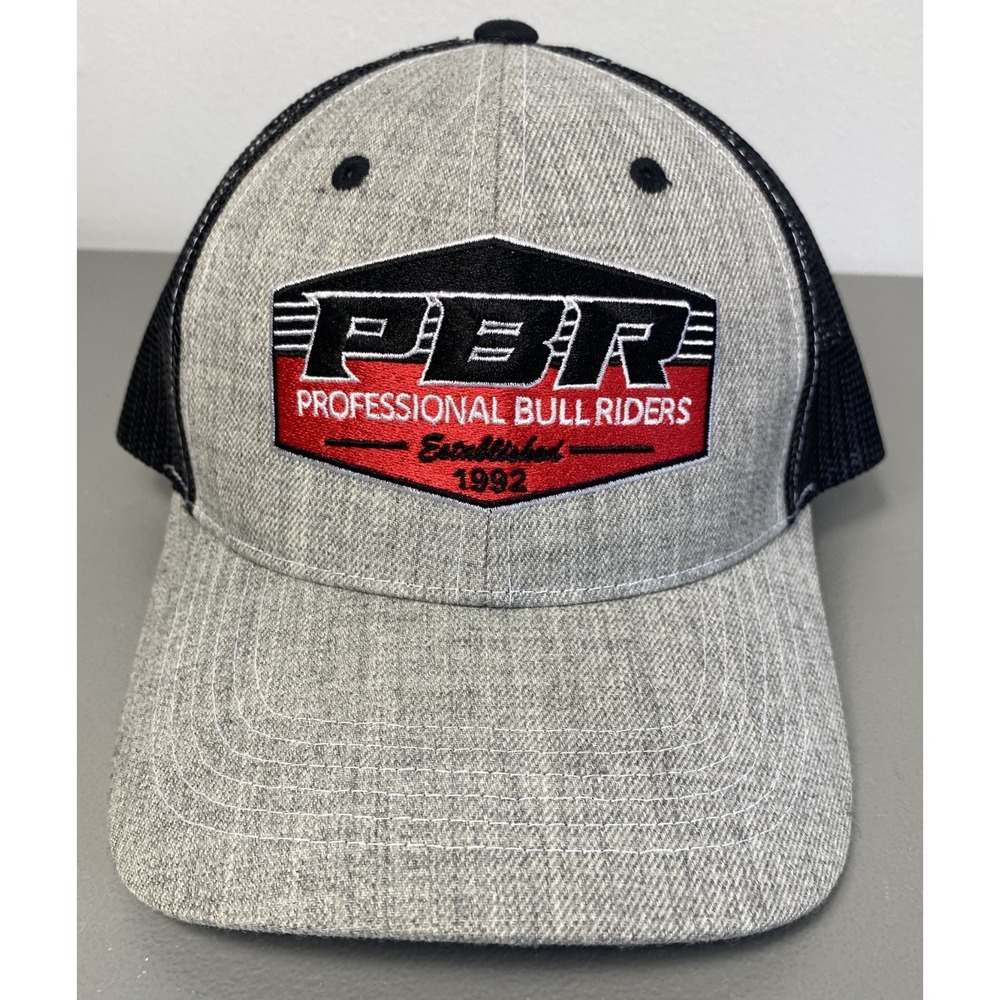 PBR Professional Bull Riders Trucker Snapback Hat Cap Est. 1992 Mens
